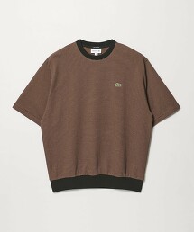 【特別訂製】＜LACOSTE＞橫條紋圓領T恤 日本製