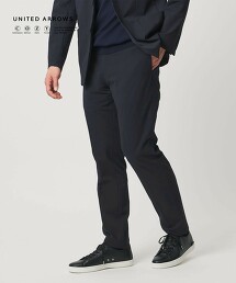 抗皺防潑水 緹花無摺彈性錐形褲 UA COZY