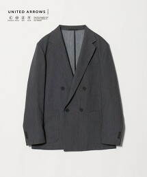 機能牛仔雙排4釦西裝外套 UA COZY 橫向彈性