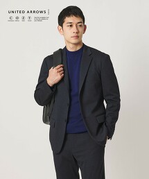 鯊魚皮紋單排2釦西裝外套 UA COZY 2WAY彈性