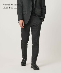鯊魚皮紋無摺錐形西裝褲 UA COZY 2WAY彈性