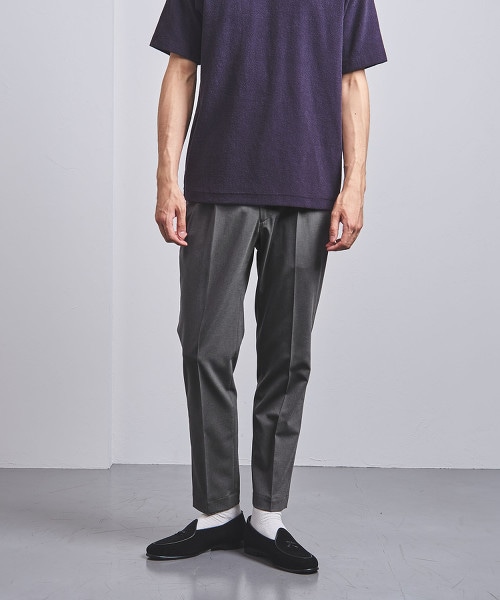 <UNITED ARROWS> CITY 1P 錐形褲