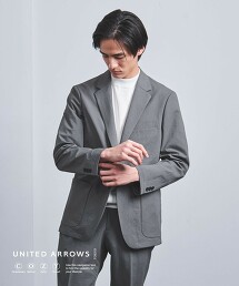 緹花單排2釦彈性抗皺西裝外套 COZY 防潑水