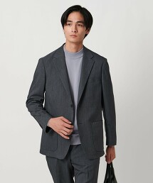 丹寧單排2釦西裝外套 UA COZY 橫向彈性