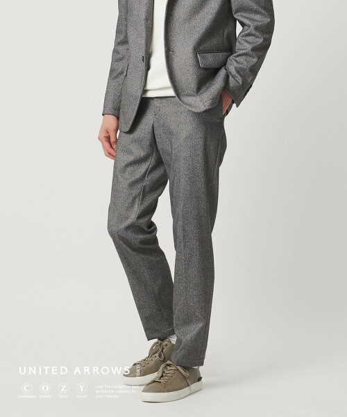 粗紡針織無摺抗皺長褲 UA COZY 橫向彈性