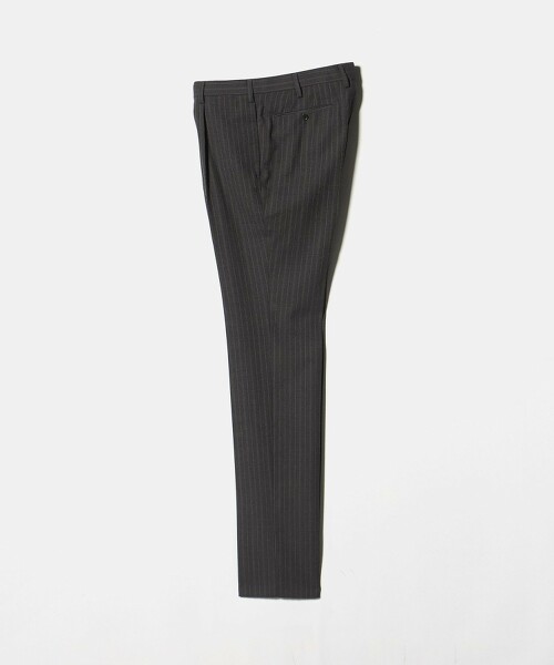 MARZOTTO/梨面布1打摺西裝褲 R-MODEL