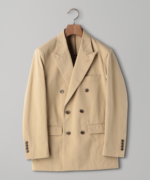 < UNITED ARROWS > 尼龍牛津 6B 西裝外套