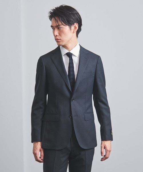 <UNITED ARROWS>鳥眼 2B西裝外套