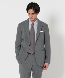 輕薄素材3鈕扣西裝外套 防撥水・2WAY彈性