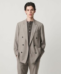 ONE/FORTY 緞面Ordinary雙排6釦西裝外套