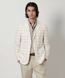 水洗單排2釦西裝外套
