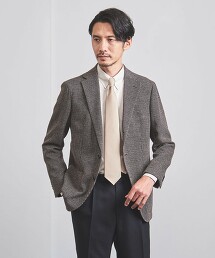細格紋 3鈕釦 西裝外套 C-MODEL