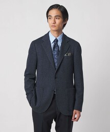 斜紋針織單排2釦西裝外套 COMFORT EASY‐MODEL