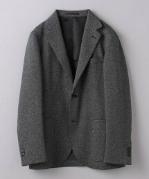 混色針織面料2釦西裝外套