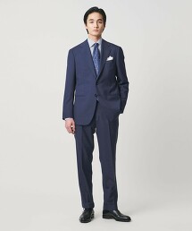 Vitale Barberis Canonico 千鳥格花紋單排3釦西裝 MC-MODEL