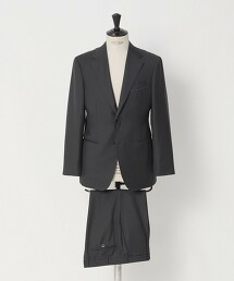 綠色鯊魚皮單排3釦西裝 MC-MODEL 橫向彈性