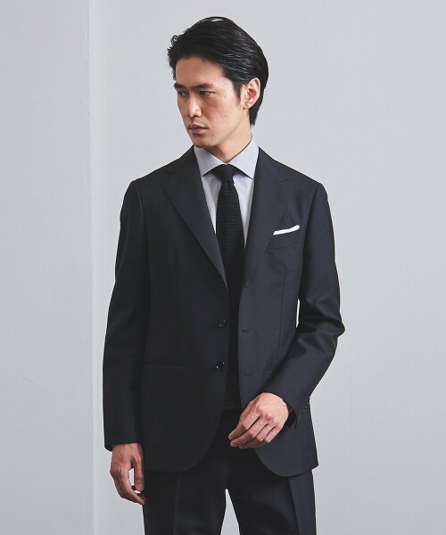 <UNITED ARROWS> 馬海毛 輕薄羊毛素材 3B 成套西裝