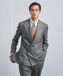 JOHN FOSTER 格倫格紋 6B 雙排釦西裝 BRITISH AMERICAN MODEL