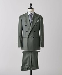 Vitale Barberis Canonico 綾織雙排6鈕釦西裝 MC-MODEL