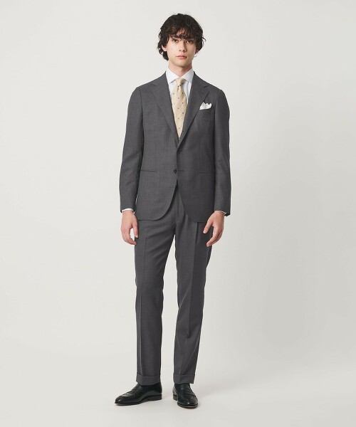 花式紗單排3釦西裝 LIGHT S-MODEL 日本製