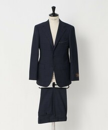 明暗格倫格紋單排3釦西裝 REGULAR MODEL 日本製