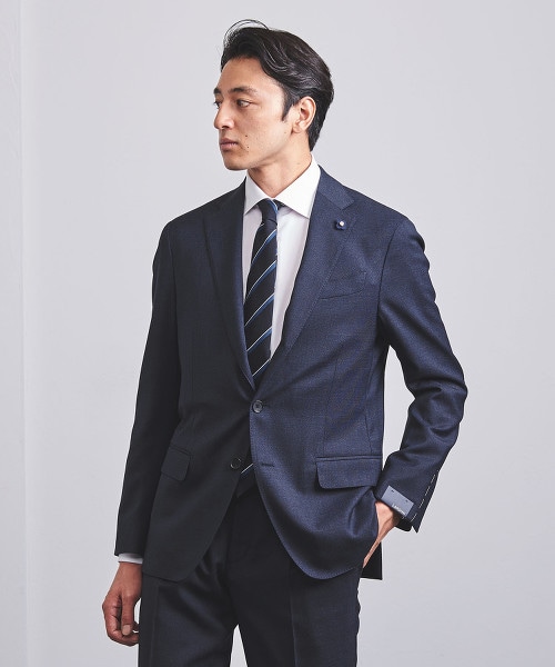 <LARDINI> 混色 深藍 3B 西裝
