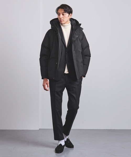 <UNITED ARROWS> PE LESS 連帽羽絨外套†