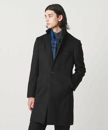 混喀什米爾羊毛海狸查斯特大衣