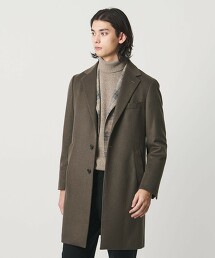 混喀什米爾羊毛海狸查斯特大衣