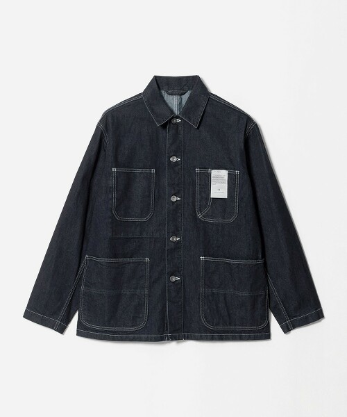 CIOTA ONE WASH 蘇文棉丹寧工裝外套「 SLOW &　」 日本製
