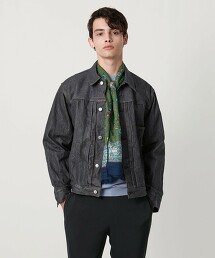 CIOTA 蘇文棉牛仔運動夾克「SLOW &　」日本製