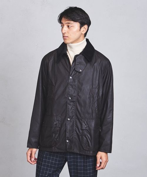 【特別訂製商品】<Barbour> BEDALE 經典油布外套