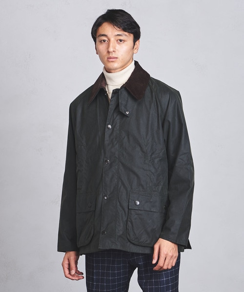 【特別訂製商品】<Barbour> BEDALE 經典油布外套