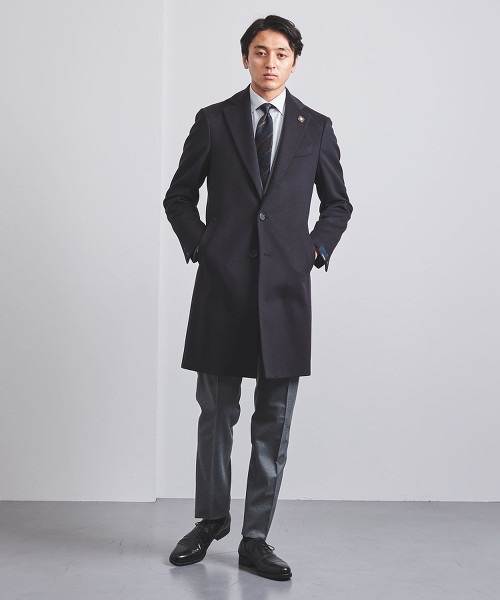 <LARDINI> 混色 查斯特大衣