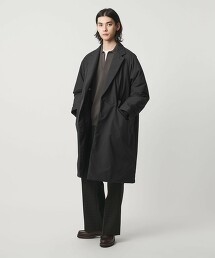 ADS 防潑水羽絨長袍大衣