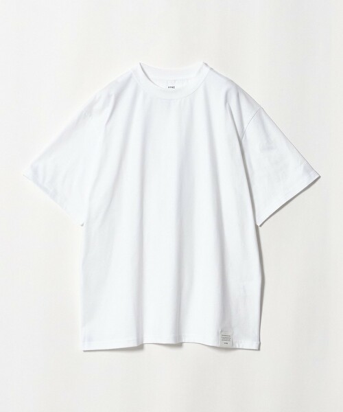 ＜HYKE＞SHORT SLEEVE TEE/短袖 T恤 日本製