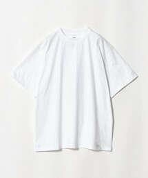 ＜HYKE＞SHORT SLEEVE TEE/短袖 T恤 日本製
