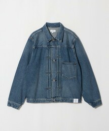 ＜HYKE＞仿舊水洗丹寧外套 TYPE 1 日本製