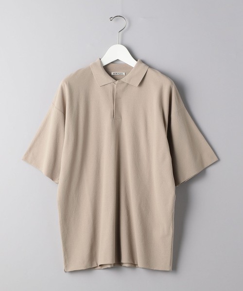 <AURALEE> D/CLOTH POLO衫■■■ 日本製