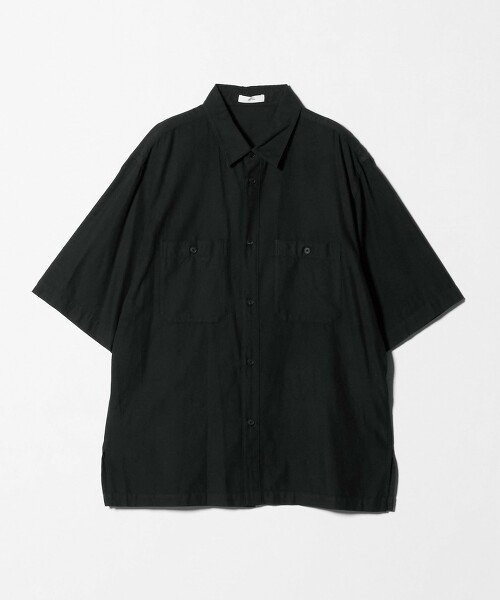【特別訂製】＜ATON＞LOOSE FIT HALF SLEEVE SHIRT 寬鬆短袖襯衫 日本製