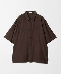 【特別訂製】＜ATON＞LOOSE FIT HALF SLEEVE SHIRT 寬鬆短袖襯衫 日本製