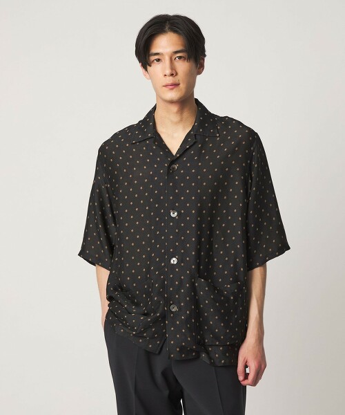 【特別訂製】＜NEEDLES＞Cabana Shirt 點點緹花度假襯衫 日本製