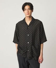 【特別訂製】＜NEEDLES＞Cabana Shirt 點點緹花度假襯衫 日本製