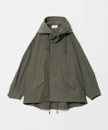 ＜THE RERACS＞皇家帆布連帽軍裝大衣 日本製