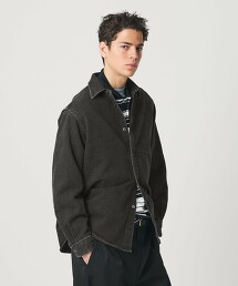 緹花牛仔標準襯衫 FORM型 