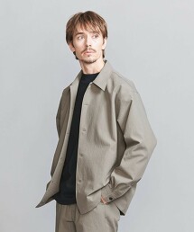 KOMATSU PACK 寬鬆版型古巴領襯衫 防潑水