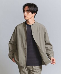 KOMATSU PACK 寬鬆版型立領襯衫 防潑水