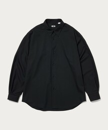 ＜H＞Receptionist 輕薄素材羊毛標準領襯衫