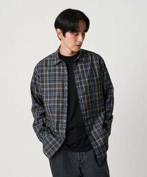 尾州格紋標準領襯衫 FORM TAPERD型 日本製