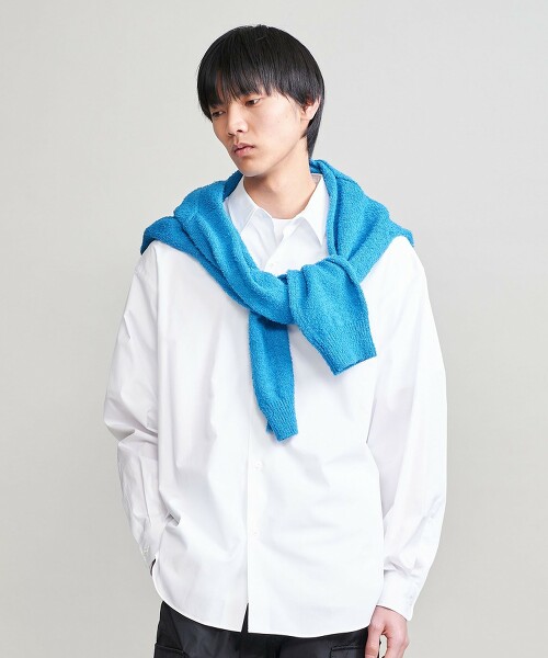 ＜H＞THE USUAL 氣球標準領襯衫 日本製
